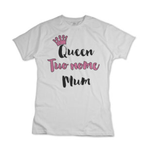 iMAGE T-shirt Mamma Regina con nome personalizzabile