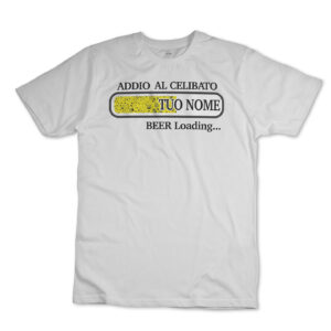 iMAGE T-shirt Team dello Sposo caricamento birra con nome sposo personalizzato