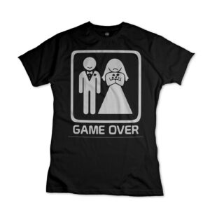iMAGE T-shirt Matrimonio Game Over Addio al Nubilato