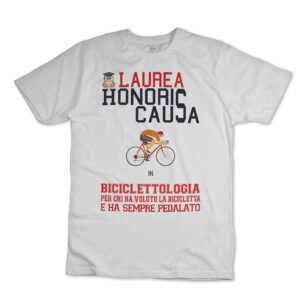 iMAGE T-shirt Laurea honoris causa in Bicicletta