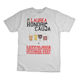 iMAGE T-shirt Laurea honoris causa in Birra