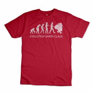 iMAGE T-shirt Evolution Santa Claus Natale