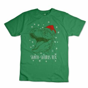 iMAGE T-shirt Santa Saurus Rex Natale