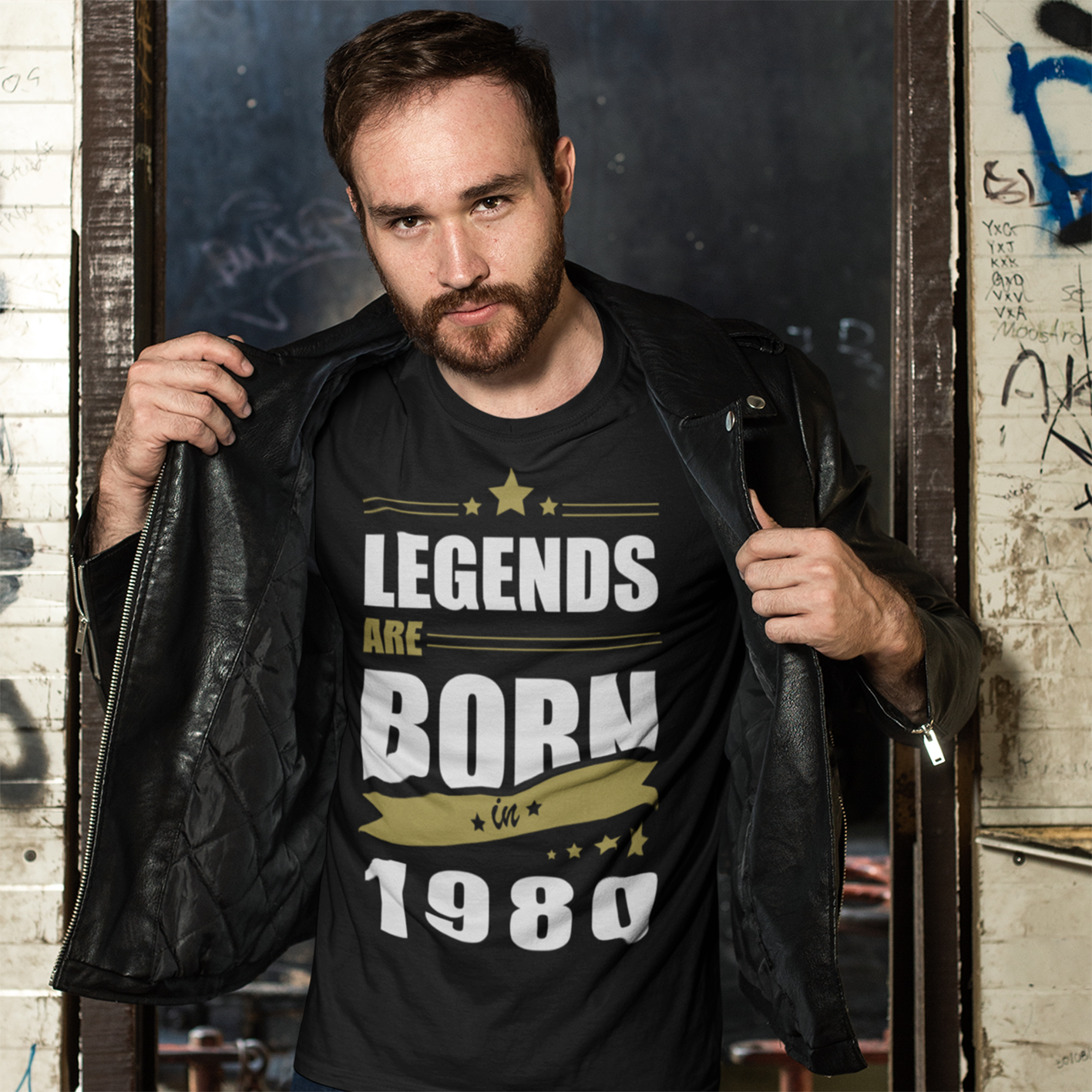 iMAGE T-shirt Le Leggende sono nate nel (tuo anno) Personalizza - Compleanno - immagine 2