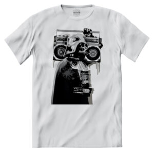 iMAGE T-shirt Banksy Radio Stereo Darth Vader