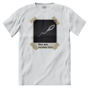 T-shirt Una mia Vecchia Foto Nascita spermatozoo