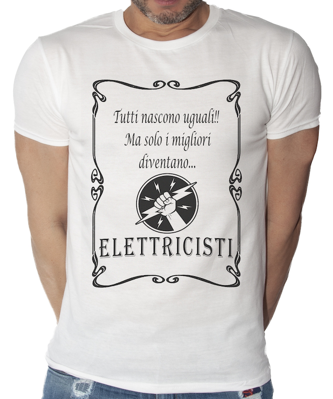 Maglietta elettricista on sale