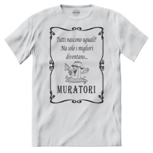 T-shirt Solo i Migliori Diventano Muratori