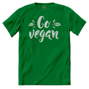 T-shirt Go Vegan Natura e Alimentazione