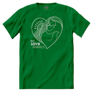 T-shirt AMA Gli Animali Rispetto Natura Vegan