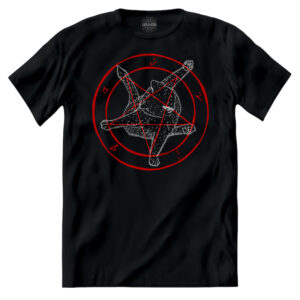 T-shirt Gatto quando si pulisce Forma Pentacolo