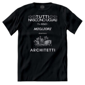 T-shirt Solo i Migliori Diventano Architetti