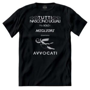 T-shirt Solo i Migliori Diventano Avvocati