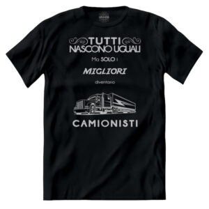 T-shirt Solo i Migliori Diventano Camionisti