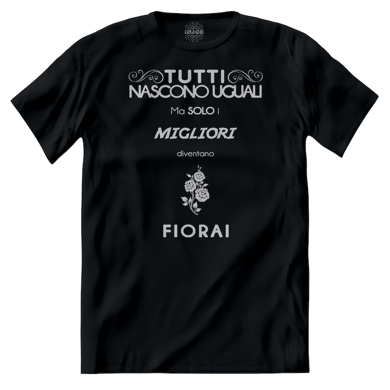 T-shirt Solo i Migliori Diventano Fiorai - immagine 1