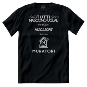 T-shirt Solo i Migliori Diventano Muratori