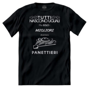 T-shirt Solo i Migliori Diventano Panettieri