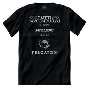 T-shirt Solo i Migliori Diventano Pescatori