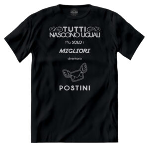 T-shirt Solo i Migliori Diventano Postini