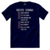 T-shirt Never Gonna Give You up canzone Anni 80