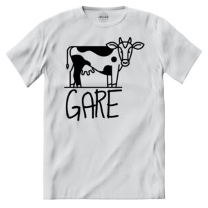 iMAGE T-shirt Vacca rebus Rozza Fattoria