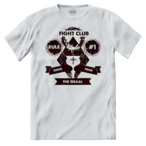 T-shirt Templari Fight Club Non Parlare del Sacro Graal