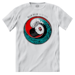 T-shirt Sushi Rollin' On The River Maki Giappone