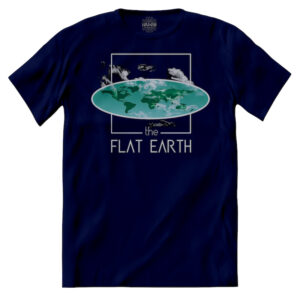 T-shirt Flat Earth Terra Piatta Terrappiattisti
