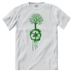 iMAGE T-shirt Riciclare È Rispettare La Terra E La Natura