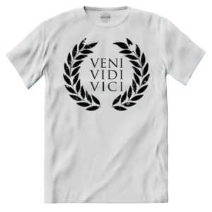 T-shirt Roma Frase Celebre Cesare Veni Vidi Vici