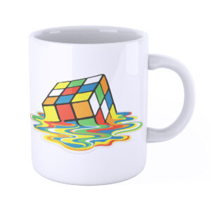 iMAGE Tazza CUBO di Rubik Sciolto Sheldon Big Bang Theory