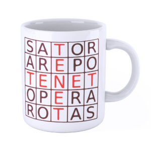 iMAGE Tazza SATOR AREPO Tenet Quadrato Formula Magica