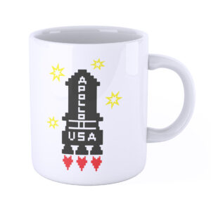 iMAGE Tazza Shuttle Apollo USA missioni nello spazio