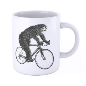 iMAGE Tazza Bradipo in Bicicletta Vintage