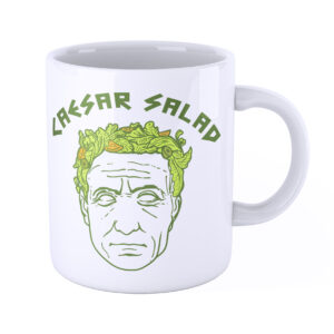 iMAGE Tazza Roma Impero Romano Cesare E L'Insalata Caesar Salad