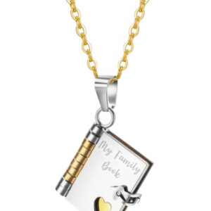 COLLANA MY FAMILY BOOK DORATA
