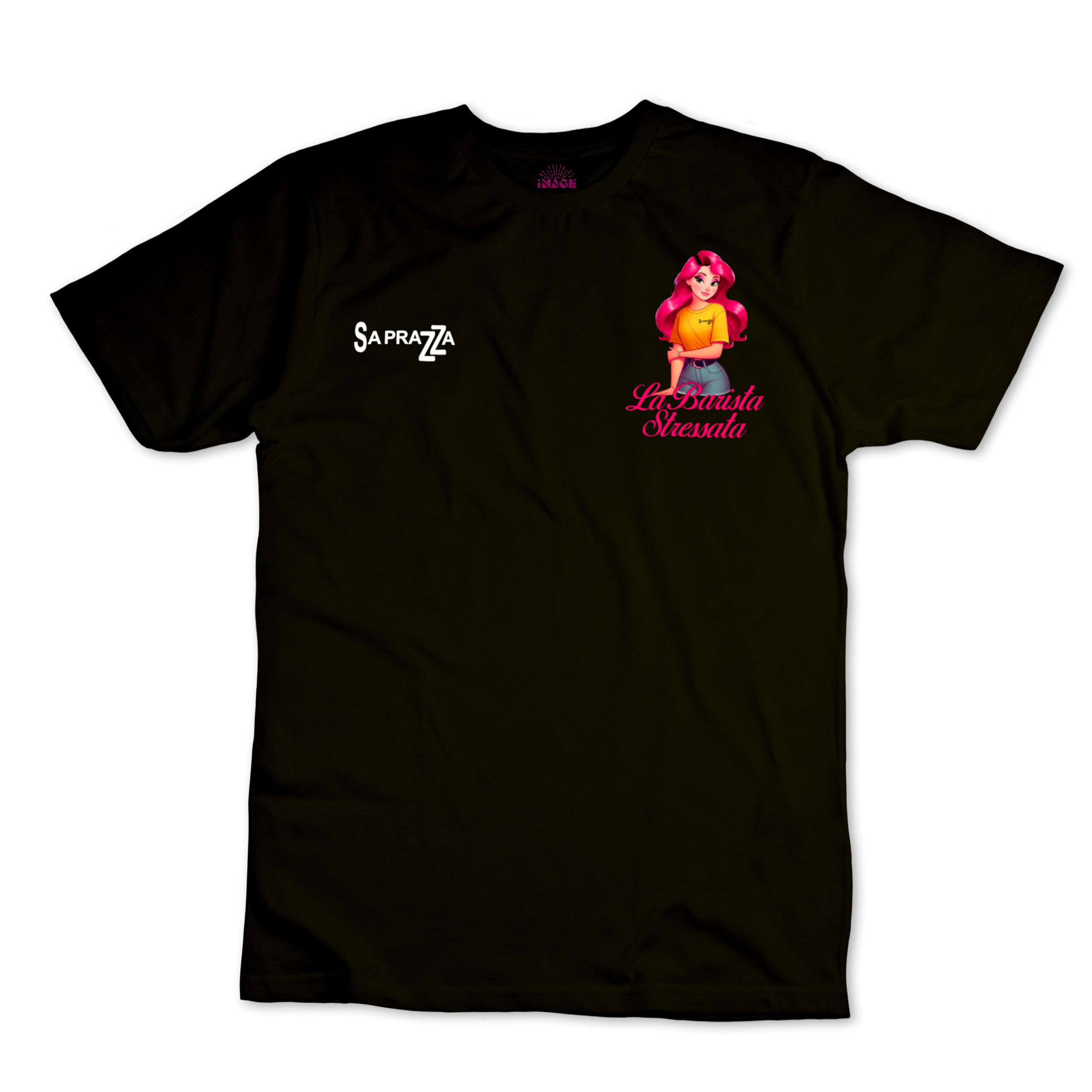 iMAGE T-shirt La Barista Stressata - SA PRAZZA - immagine 2