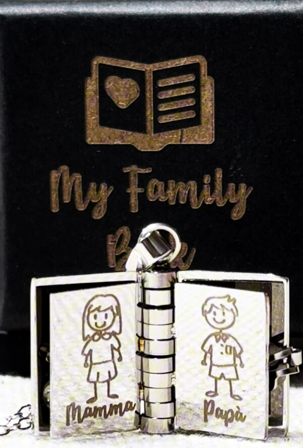 collana libro my family book