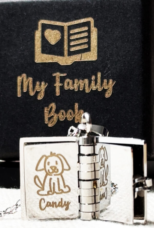collana libro my family book